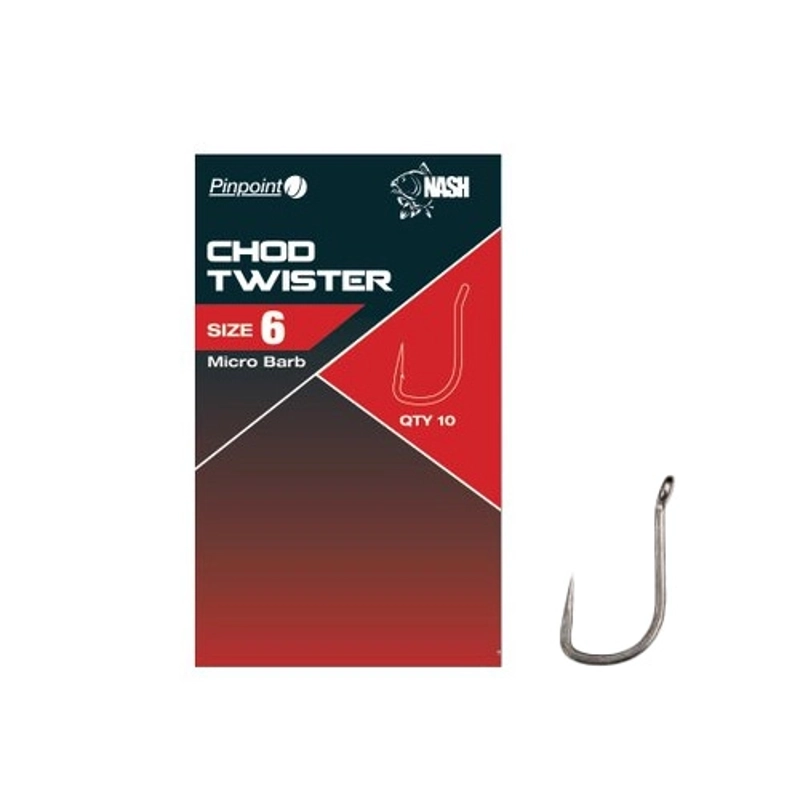 Nash Pinpoint Chod Twister Hooks